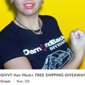 Reposhing Hair Mask Givvy Nwt